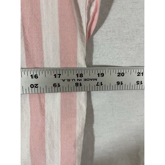 Old Navy Women's Striped Short Sleeve XS Button Down Blouse - Picture 5 of 6